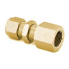 Tube Fittings and Adapters-Bulkheads-Straights-B-12M0-61 B-200-61 B-200-71-2 B-300-61 B-400-11-2 B-400-11-4 - B-200-71-2 - Brass - 1/8 in. - Swagelok® Tube Fitting - 1/8 in. - Female NPT