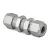 Tube Fittings and Adapters-Bulkheads-Straights - SS-400-61BT - 316 Stainless Steel - 1/4 in. - Swagelok® Tube Fitting - 1/4 in. - Swagelok® Tube Fitting