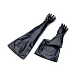 Honeywell North 8B1532A Butyl Long Glove Box Gloves,Ambidextrous,8 in.Port - 10h