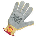 Honeywell™ Junkyard Dog Seamless Knit Gloves, Leather Palm - KV18A10050 - 9 - Dozen of 12