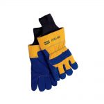 Honeywell™ North™ Polar™ Waterproof Insulated Blue Cowhide Leather Palm Gloves - Yellow Back - 70/6465NK/S - Small - 1 Pair