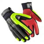 Honeywell™ Rig Dog™ Thermal-Lined Cold Protect Impact Gloves - Hook & Loop Closure - 43622BY/9L - Large - 1 Pair