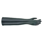 PIERCAN USA High Performance Butyl Long Gloves, 6 in. Port - 6BHP15328.5 - 8.5 - Left/Right - 1Pair