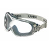 Honeywell™ Uvex™ Stealth™ OTG Goggles - S3970HSF - Clear - Elastomer - Dura-streme Anti-fog, Scratch-resistant - Ideal for Most Indoor Work Applications - Each